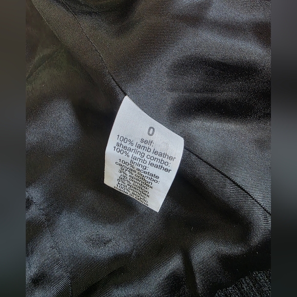 YIGAL AZROUEL CUT25 Black Grunge Designer Leather Moto Jacket Sherling - Picture 16 of 16